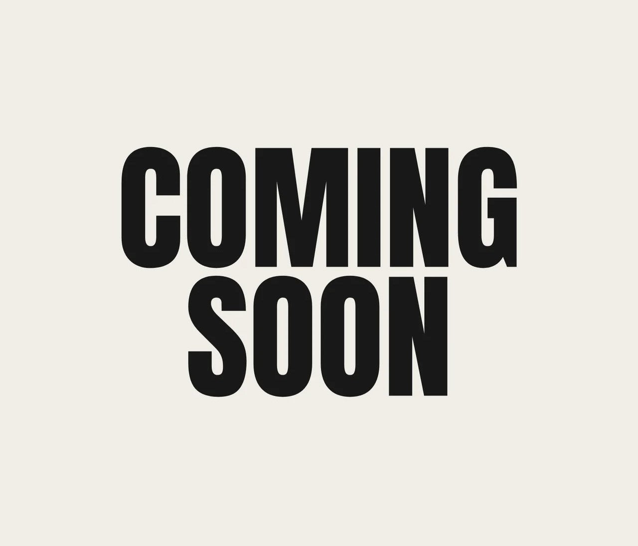 Coming Soon